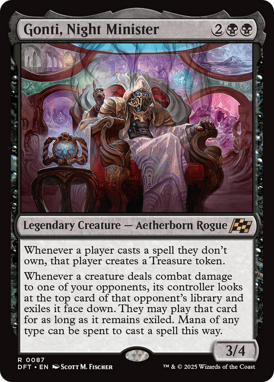 Gonti, Night Minister (DFT-087) - [Aetherdrift]