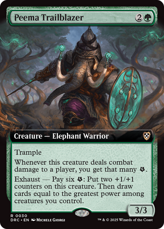 Peema Trailblazer (DRC-030) - [Commander: Aetherdrift]: (Extended Art)