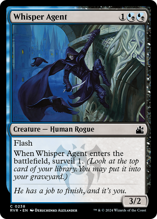 Whisper Agent (RVR-238) - [Ravnica Remastered] Foil