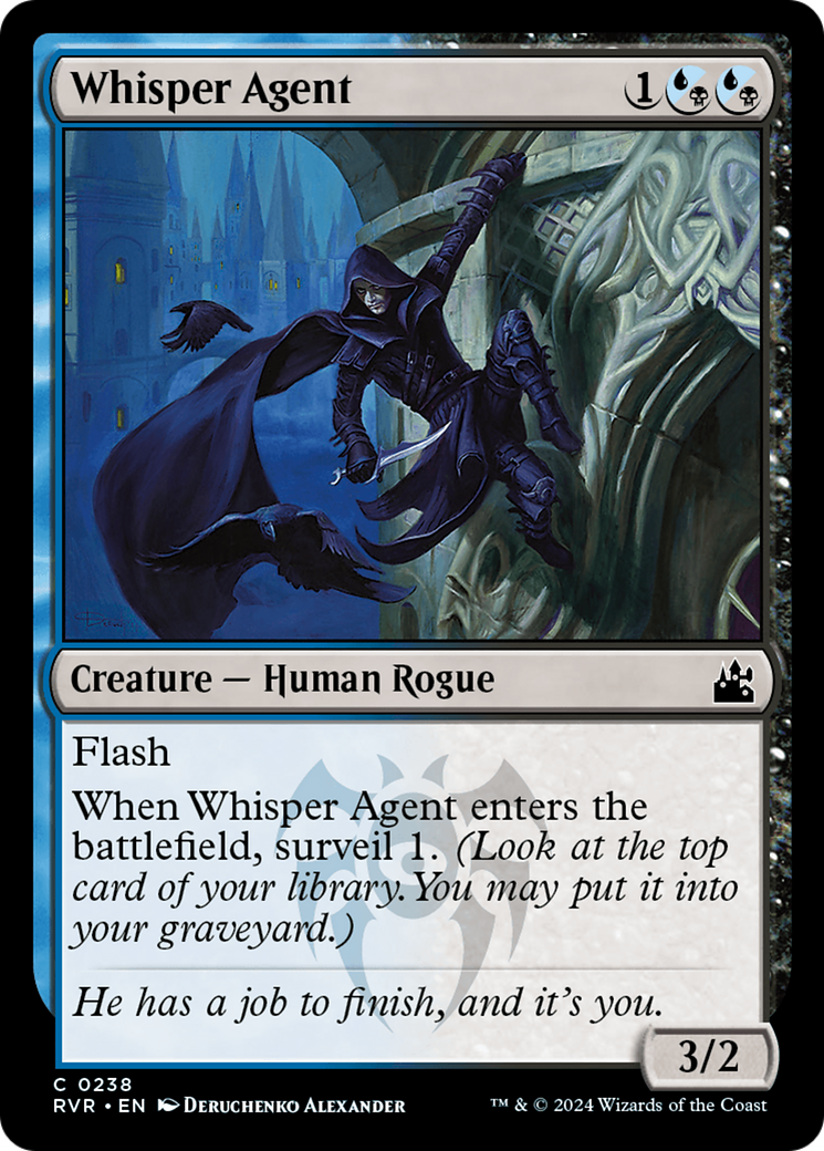 Whisper Agent (RVR-238) - [Ravnica Remastered]
