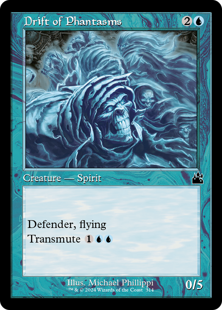 Drift of Phantasms (RVR-314) - [Ravnica Remastered] Foil