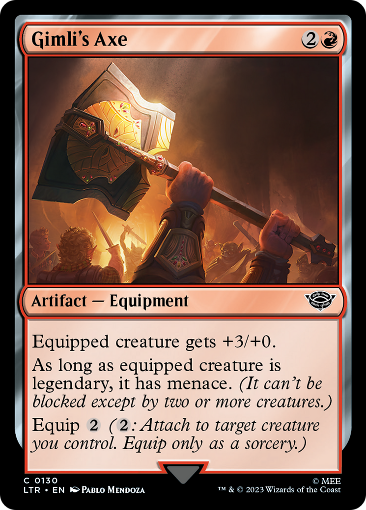 Gimli's Axe (LTR-130) - [The Lord of the Rings: Tales of Middle-earth] Foil