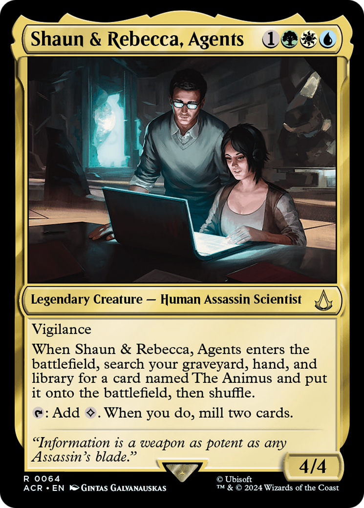 Shaun & Rebecca, Agents (ACR-064) - [Assassin's Creed]