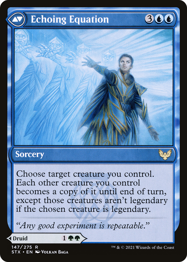 Augmenter Pugilist // Echoing Equation (STX-147) - [Strixhaven: School of Mages]
