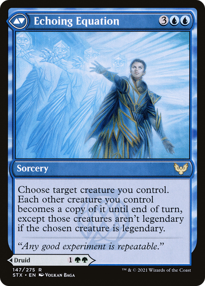 Augmenter Pugilist // Echoing Equation (STX-147) - [Strixhaven: School of Mages]
