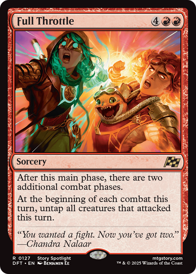 Full Throttle (DFT-127) - [Aetherdrift] Foil