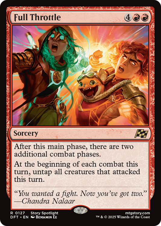 Full Throttle (DFT-127) - [Aetherdrift] Foil