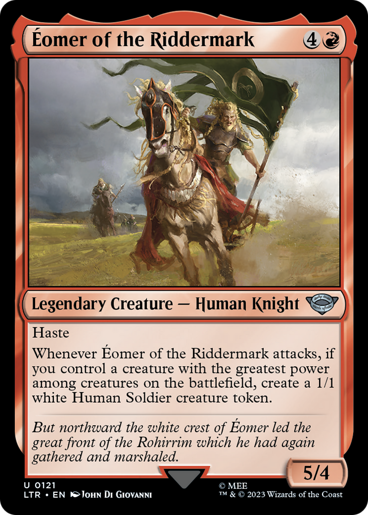 Éomer of the Riddermark (LTR-121) - [The Lord of the Rings: Tales of Middle-earth] Foil