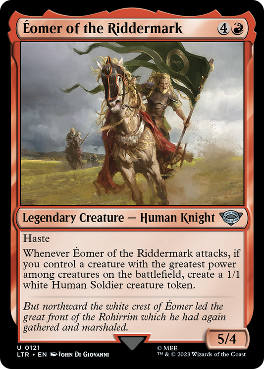 Éomer of the Riddermark (LTR-121) - [The Lord of the Rings: Tales of Middle-earth] Foil