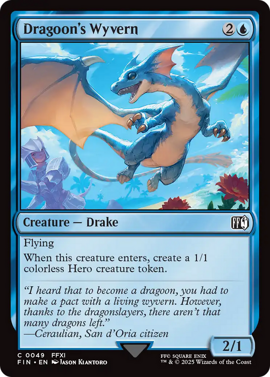 Dragoon's Wyvern (FIN-049) - [FINAL FANTASY] Foil