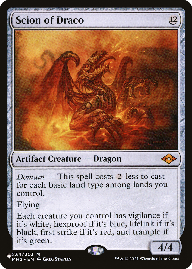 Scion of Draco (LIST-234/303) - [The List]
