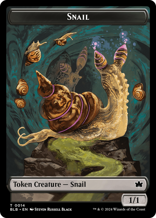 Snail (TBLB-014) - [Bloomburrow Tokens] Foil