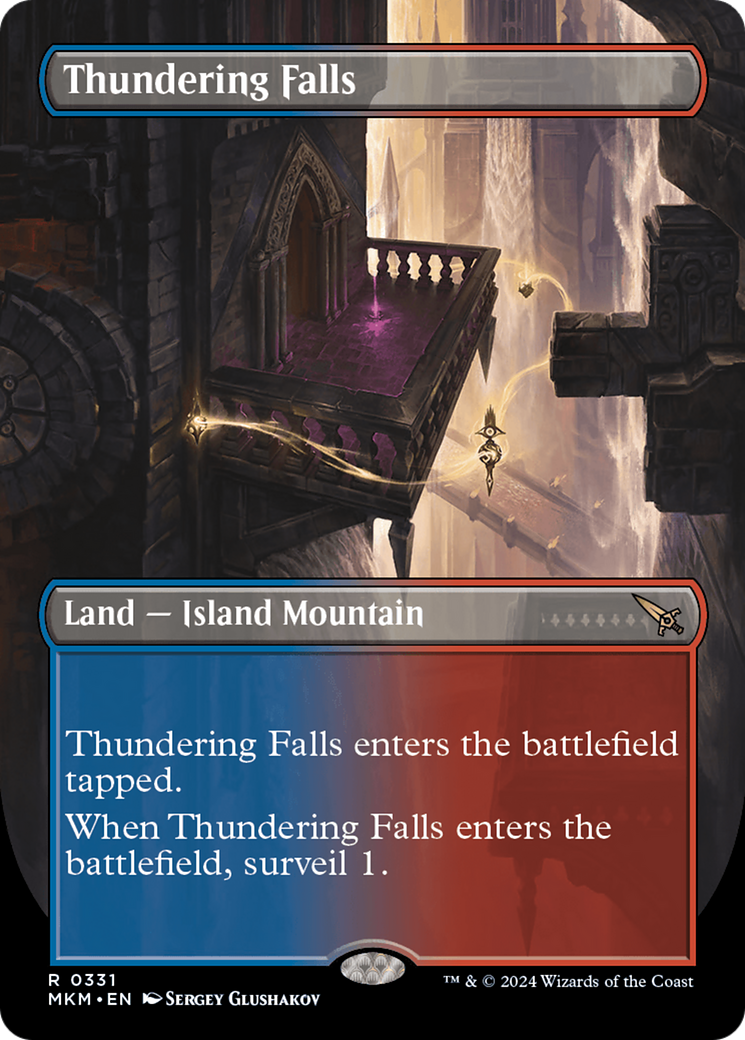 Thundering Falls (MKM-331) - [Murders at Karlov Manor] (Borderless)