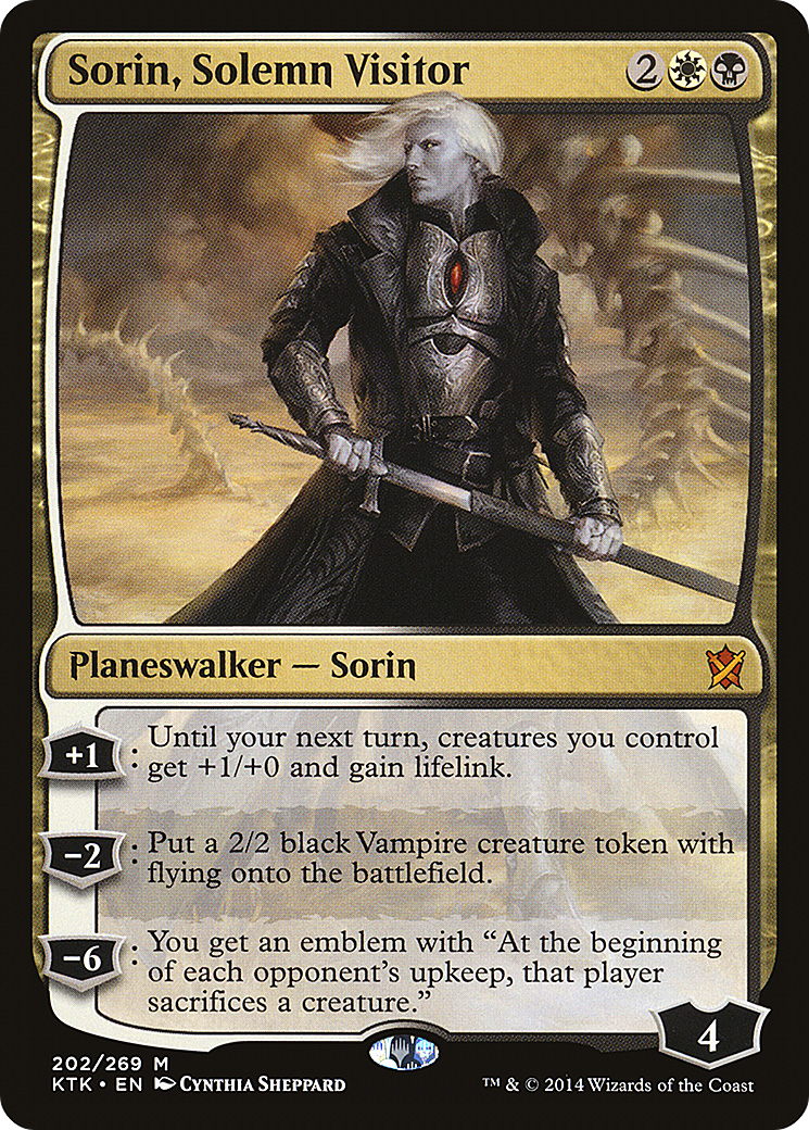 Sorin, Solemn Visitor (KTK-202) - [Khans of Tarkir]