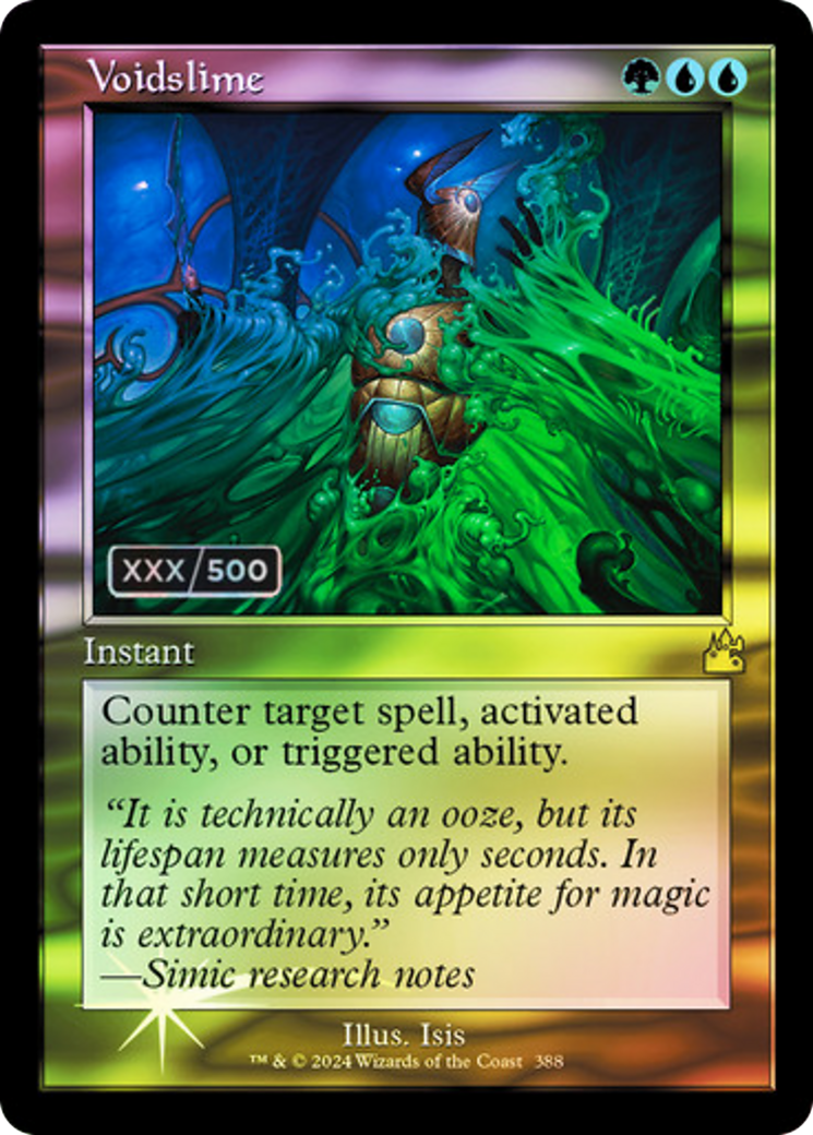 Voidslime (RVR-388Z) - [Ravnica Remastered] Foil
