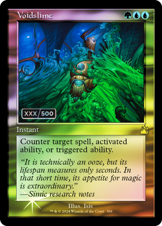 Voidslime (RVR-388Z) - [Ravnica Remastered] Foil