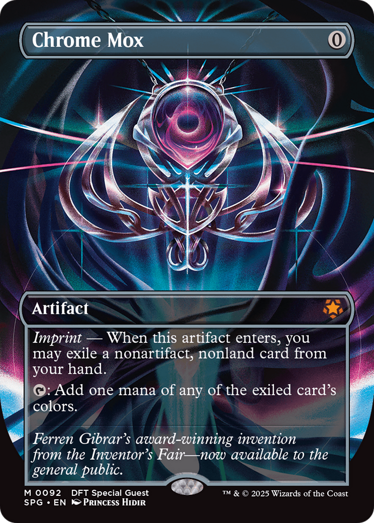 Chrome Mox (Borderless) (SPG-092) - [Special Guests] (Borderless) Foil