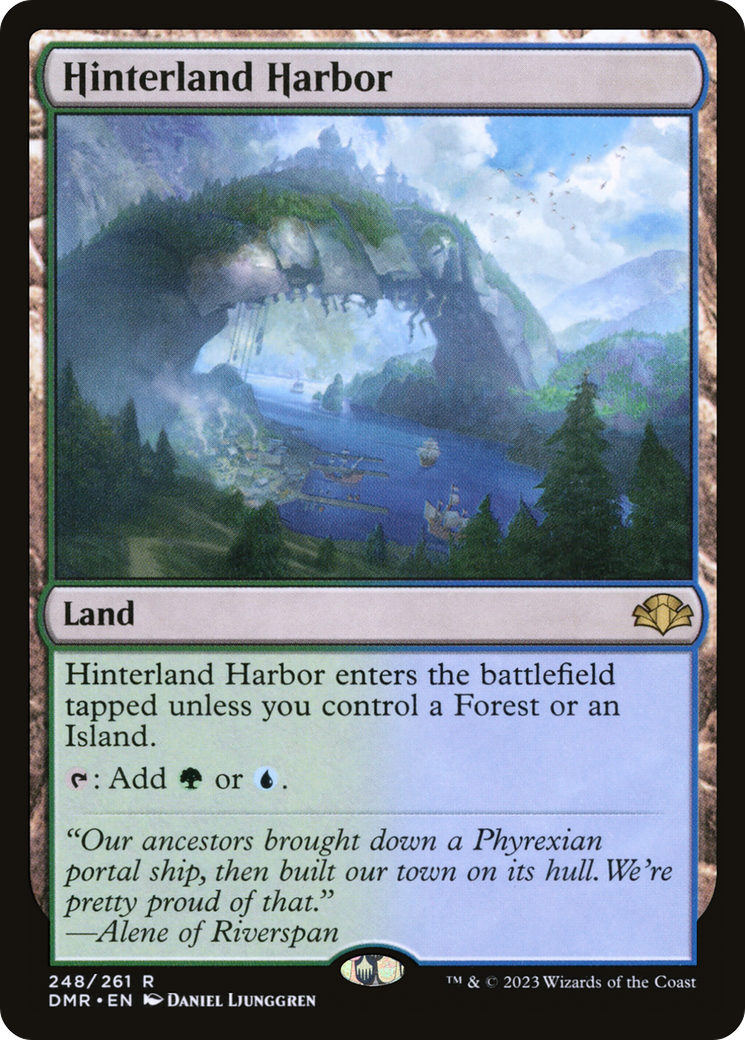 Hinterland Harbor (DMR-248) - [Dominaria Remastered] Foil