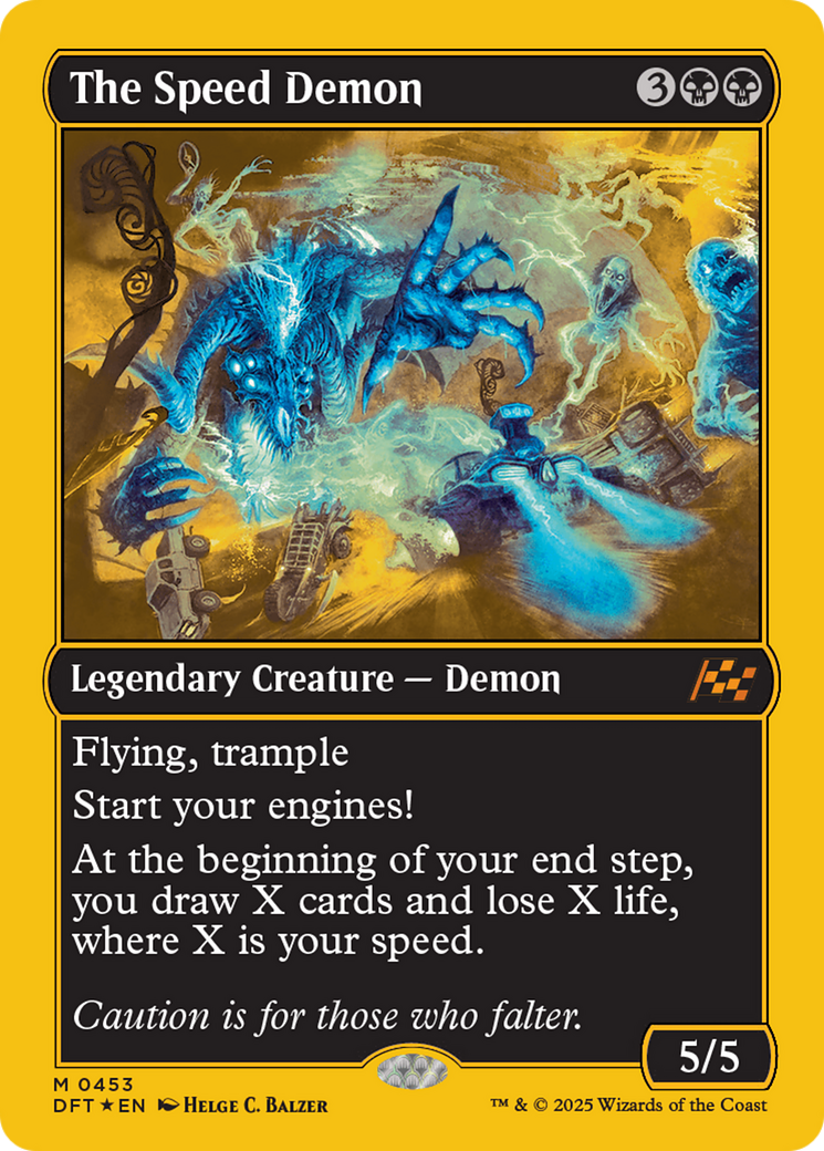 The Speed Demon (DFT-453) - [Aetherdrift] Foil