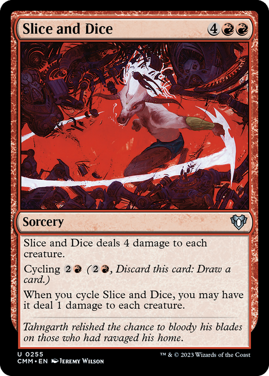 Slice and Dice (CMM-255) - [Commander Masters]
