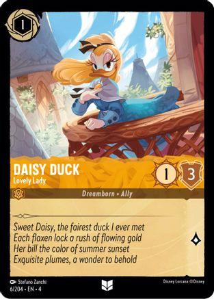 Daisy Duck - Lovely Lady (6/204) Cold Foil - Ursulas Return - Emmett's ToyStop