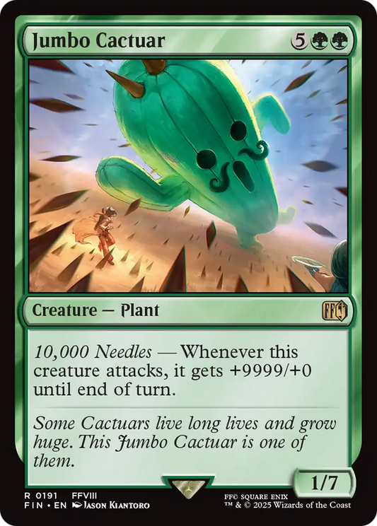 Jumbo Cactuar (FIN-191) - [FINAL FANTASY] Foil