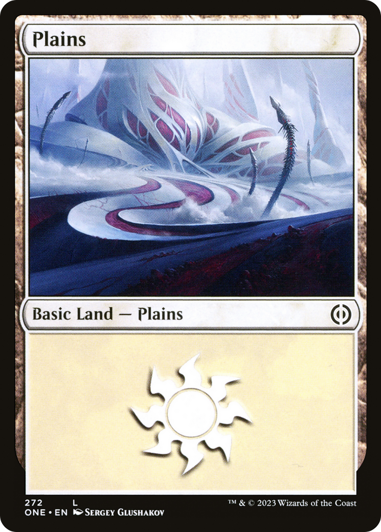 Plains (ONE-272) - [Phyrexia: All Will Be One] Foil