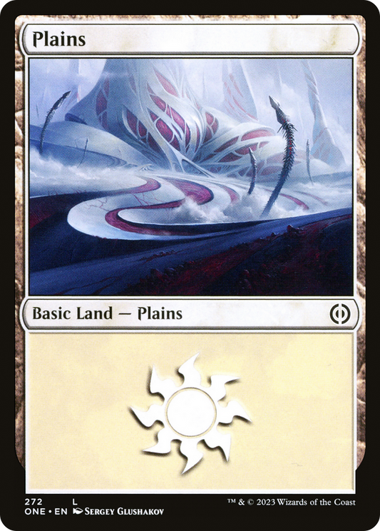 Plains (ONE-272) - [Phyrexia: All Will Be One] Foil