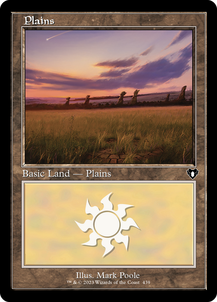 Plains (CMM-439) - [Commander Masters] Foil