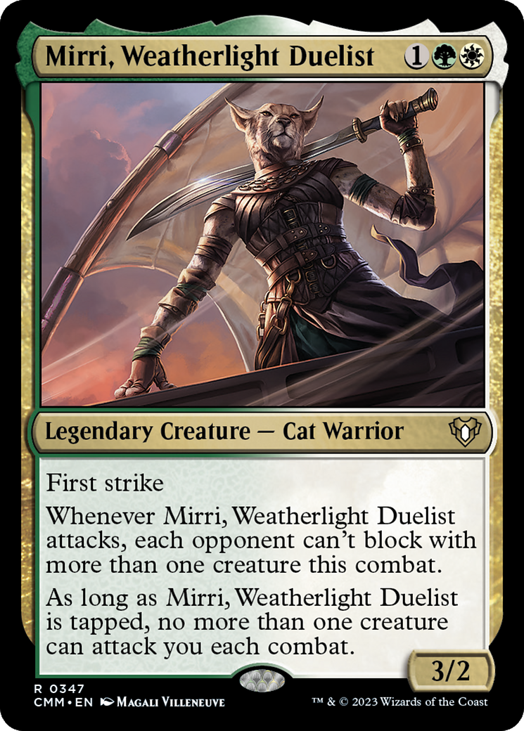 Mirri, duelliste de l'Aquilon [Commandant Maîtres] 