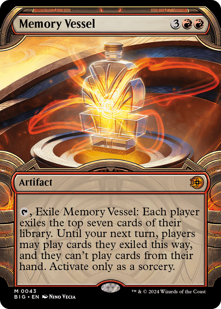 Memory Vessel (BIG-043) - [The Big Score]: (Showcase) Foil