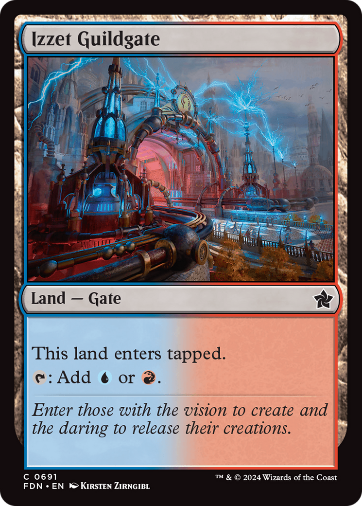 Izzet Guildgate (FDN-691) - [Foundations]