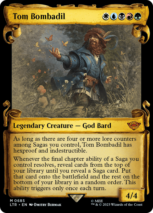 Tom Bombadil [Le Seigneur des Anneaux : Parchemins de présentation des Contes de la Terre du Milieu] 