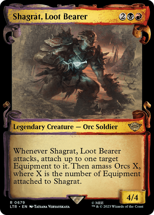 Shagrat, Loot Bearer (LTR-679) - [The Lord of the Rings: Tales of Middle-earth]: (Showcase)