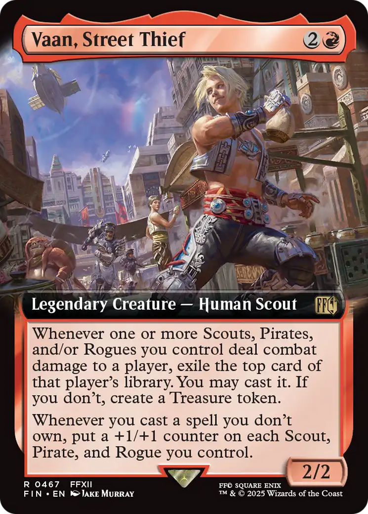 Vaan, Street Thief (FIN-467) - [FINAL FANTASY]: (Extended Art)