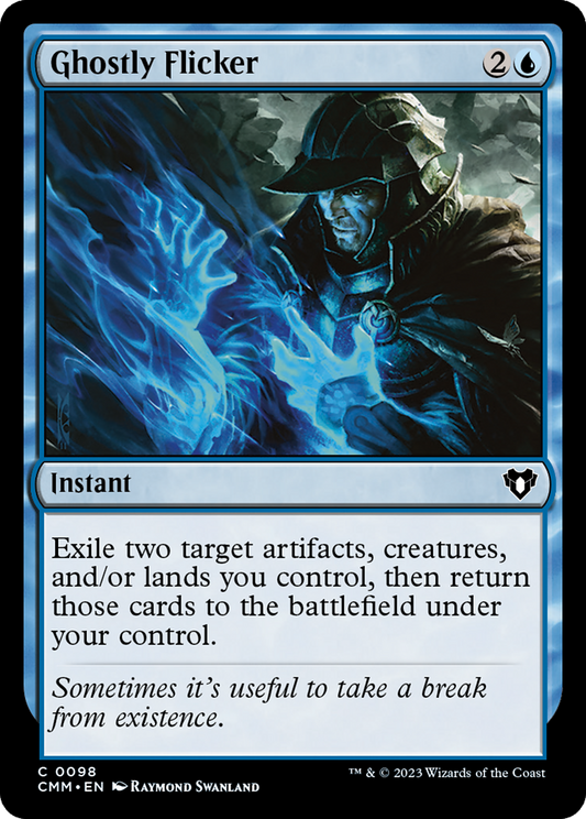 Ghostly Flicker (CMM-098) - [Commander Masters]