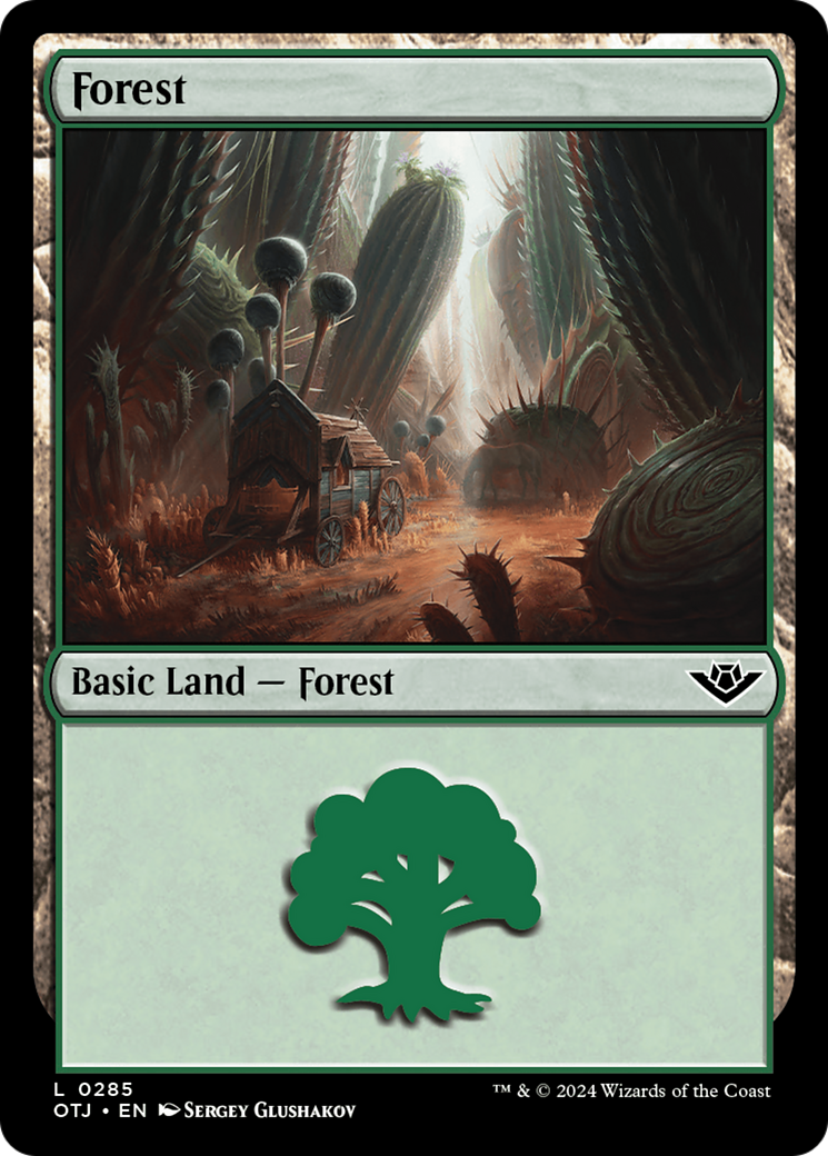 Forêt (OTJ-285) - [Hors-la-loi de Thunder Junction] Feuille 