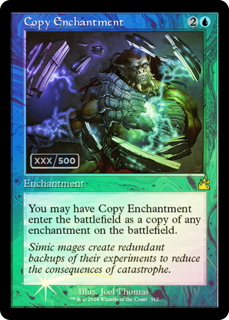 Copy Enchantment (RVR-312Z) - [Ravnica Remastered] Foil