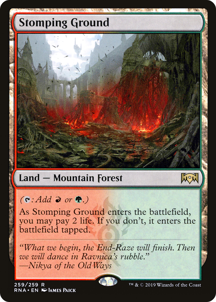 Stomping Ground (RNA-259) - [Ravnica Allegiance]