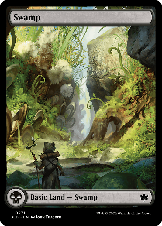 Swamp (BLB-271) - [Bloomburrow] Foil