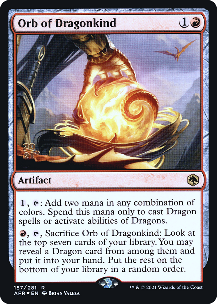 Orb of Dragonkind (PRE-157) - [Adventures in the Forgotten Realms Promos] Foil