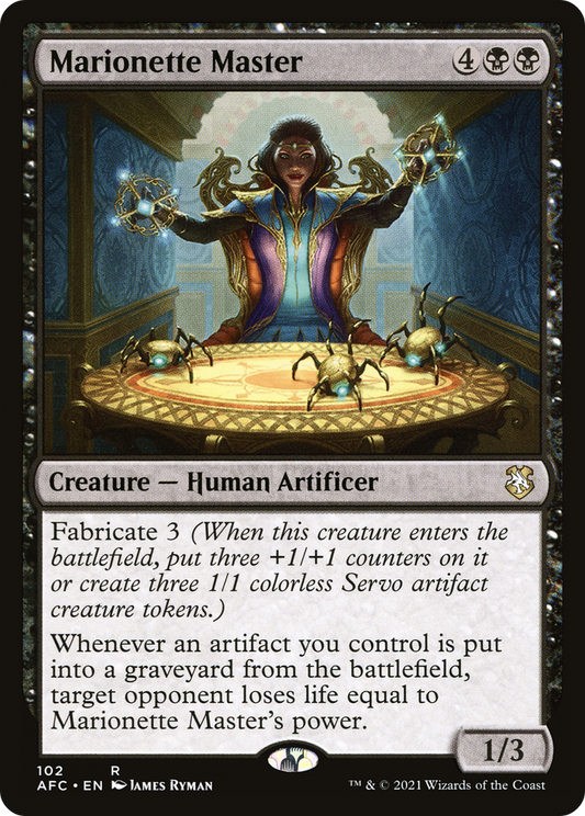 Marionette Master (AFC-102) - [Forgotten Realms Commander]