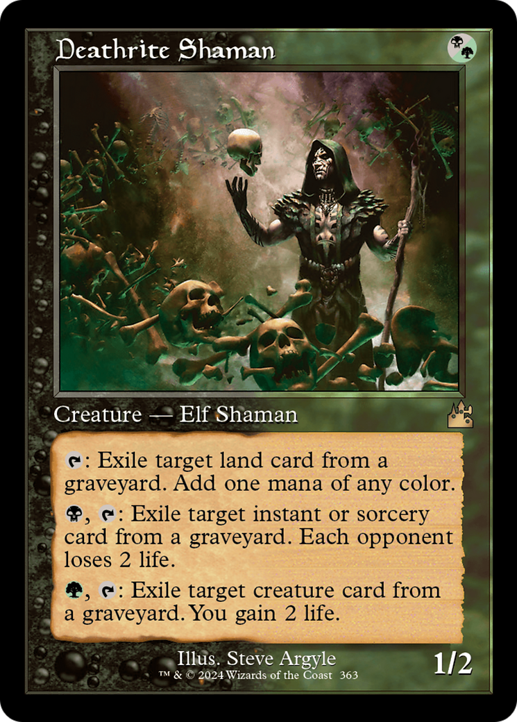 Deathrite Shaman (RVR-363) - [Ravnica Remastered] Foil