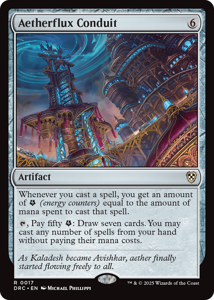Aetherflux Conduit (DRC-017) - [Commander: Aetherdrift]
