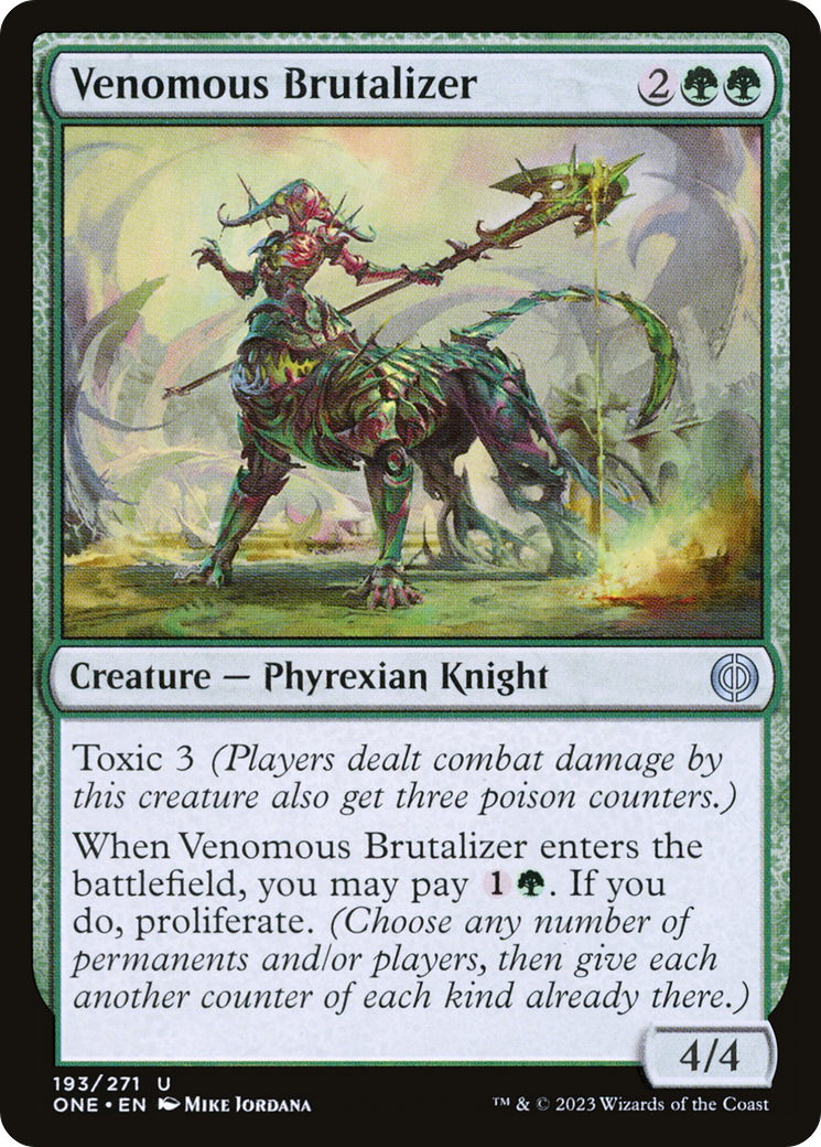 Venomous Brutalizer (ONE-193) - [Phyrexia: All Will Be One] Foil
