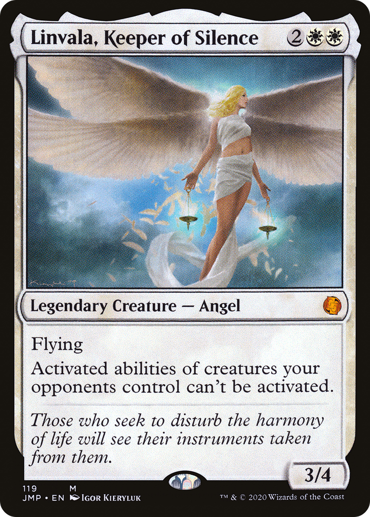 Linvala, Keeper of Silence (JMP-119) - [Jumpstart]