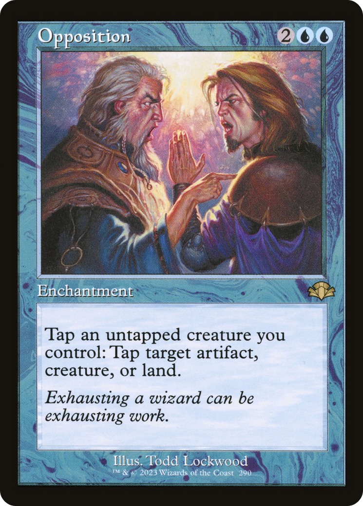 Opposition (DMR-290) - [Dominaria Remastered] Foil