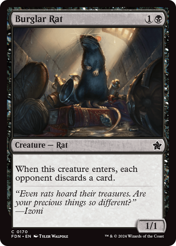 Burglar Rat (FDN-170) - [Foundations] Foil