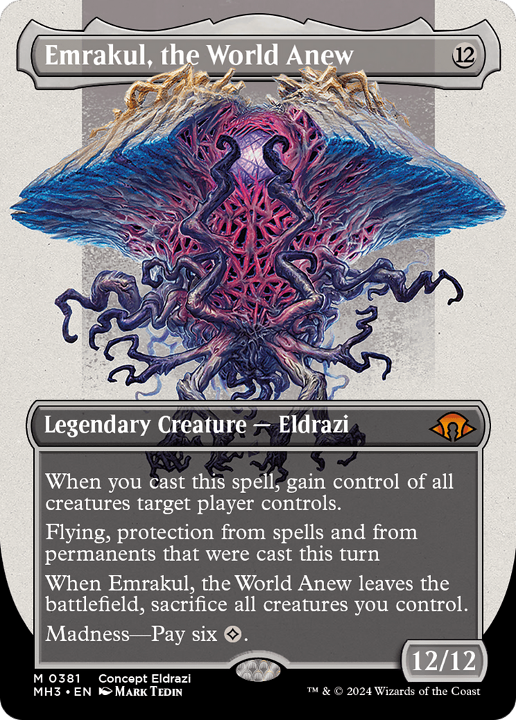 Emrakul, le monde renouvelé (MH3-381) - [Modern Horizons 3] (sans bordure) 