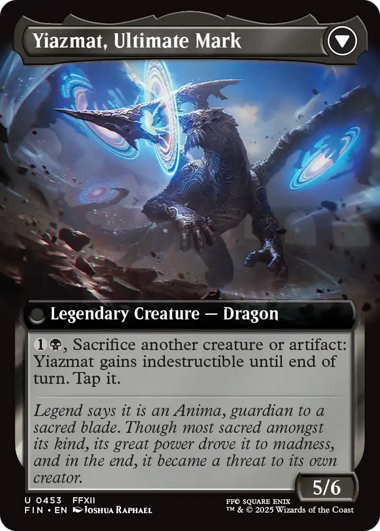 Sidequest: Hunt the Mark // Yiazmat, Ultimate Mark (FIN-453) - [FINAL FANTASY]: (enchantment, Extended Art)